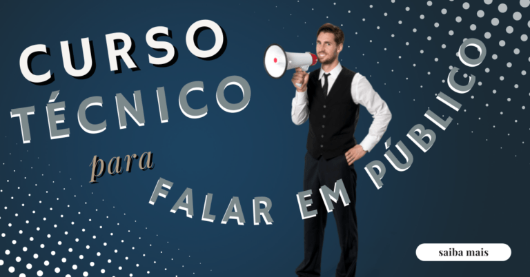 Curso gratuito para falar em público