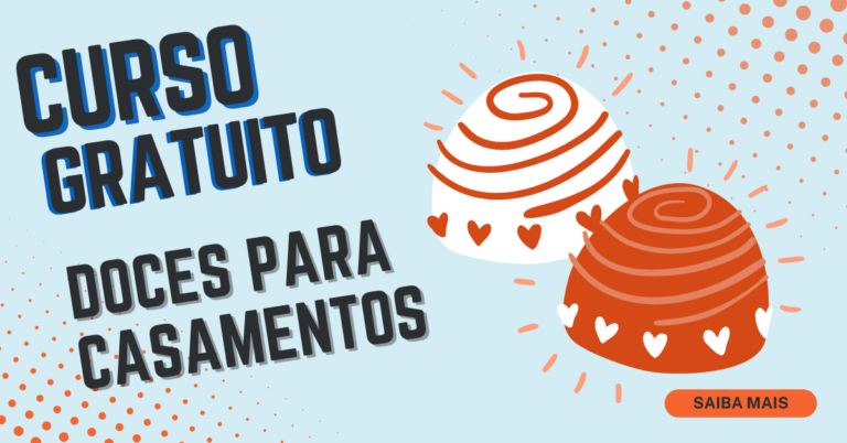 Curso Gratuito de Doces para Casamento: Inscrições Abertas!