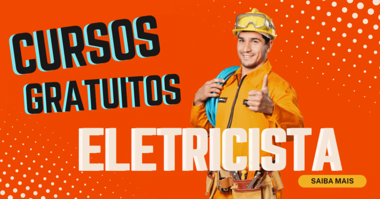 Curso gratuito de eletricista: inscrições abertas!