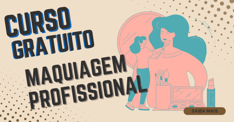 Curso gratuito de maquiagem profissional: inscrições abertas!