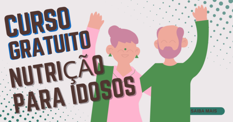 Curso gratuito de nutrição para idosos