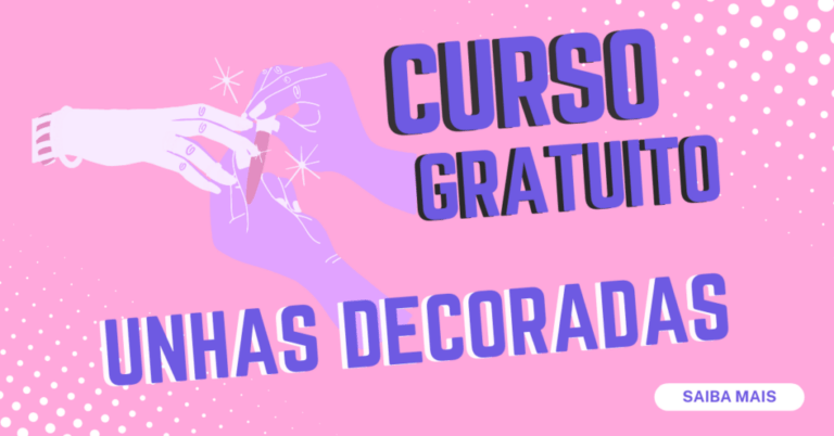 Curso gratuito de unhas decoradas