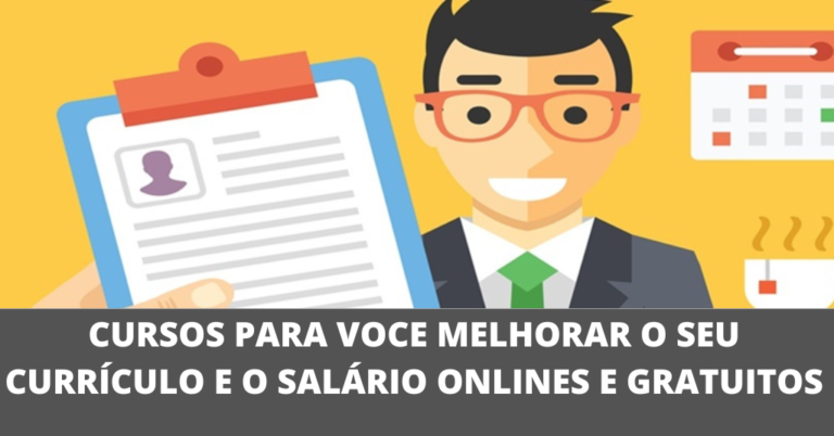 Cursos para você melhorar seu currículo e salário online