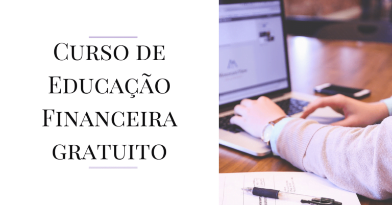 Curso gratuito de educação financeira