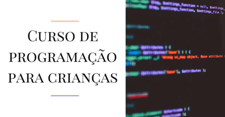 Curso de programação para crianças