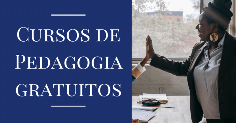 4 cursos gratuitos de pedagogia para começar imediatamente