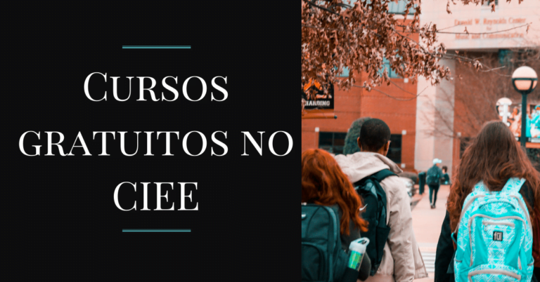 4 cursos CIEE gratuitos.  Aberto a assinaturas!